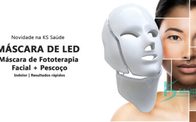 Já ouviu falar na Máscara de Led?